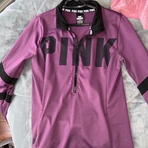 VS Pink Ultimate 1/2 Zip pullover